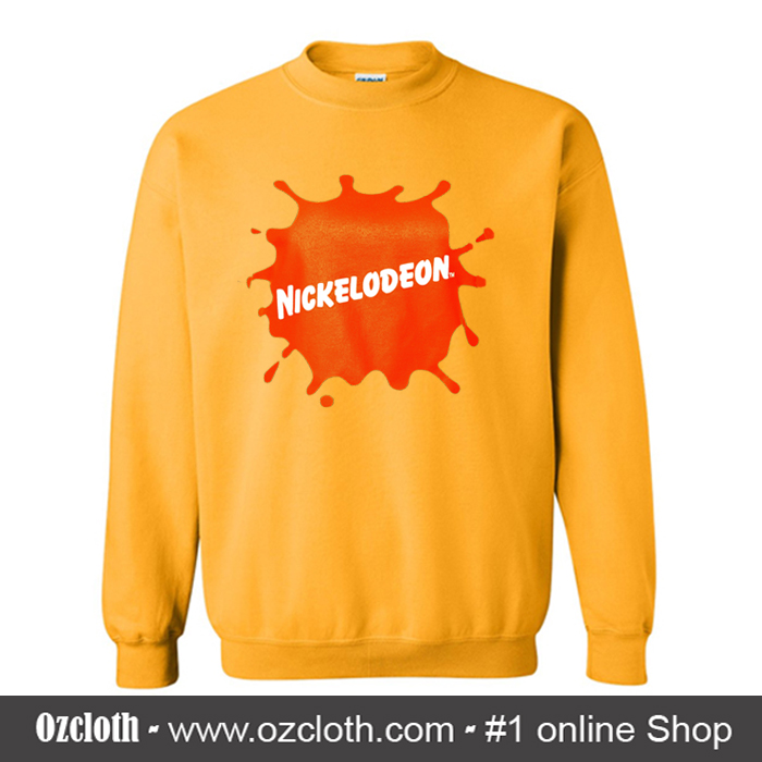 weduwe Veraangenamen Centimeter Nickelodeon Logo Sweatshirt (Oztmu)